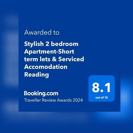 Stylish 2 Bedroom Apartment-Short Term Lets & Serviced Accomodation Reading Exterior foto